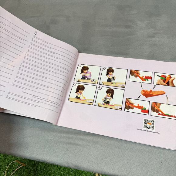 Lego Friends 41130 Instruction Manual Amusement Park Roller Coaster BOOK ONLY - Picture 2 of 6